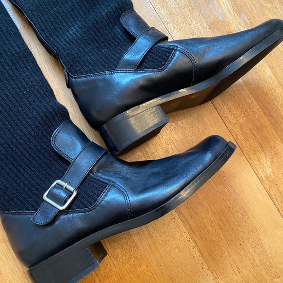 Markon knee length boots size 10M  NEW never worn - Picture 2 of 13